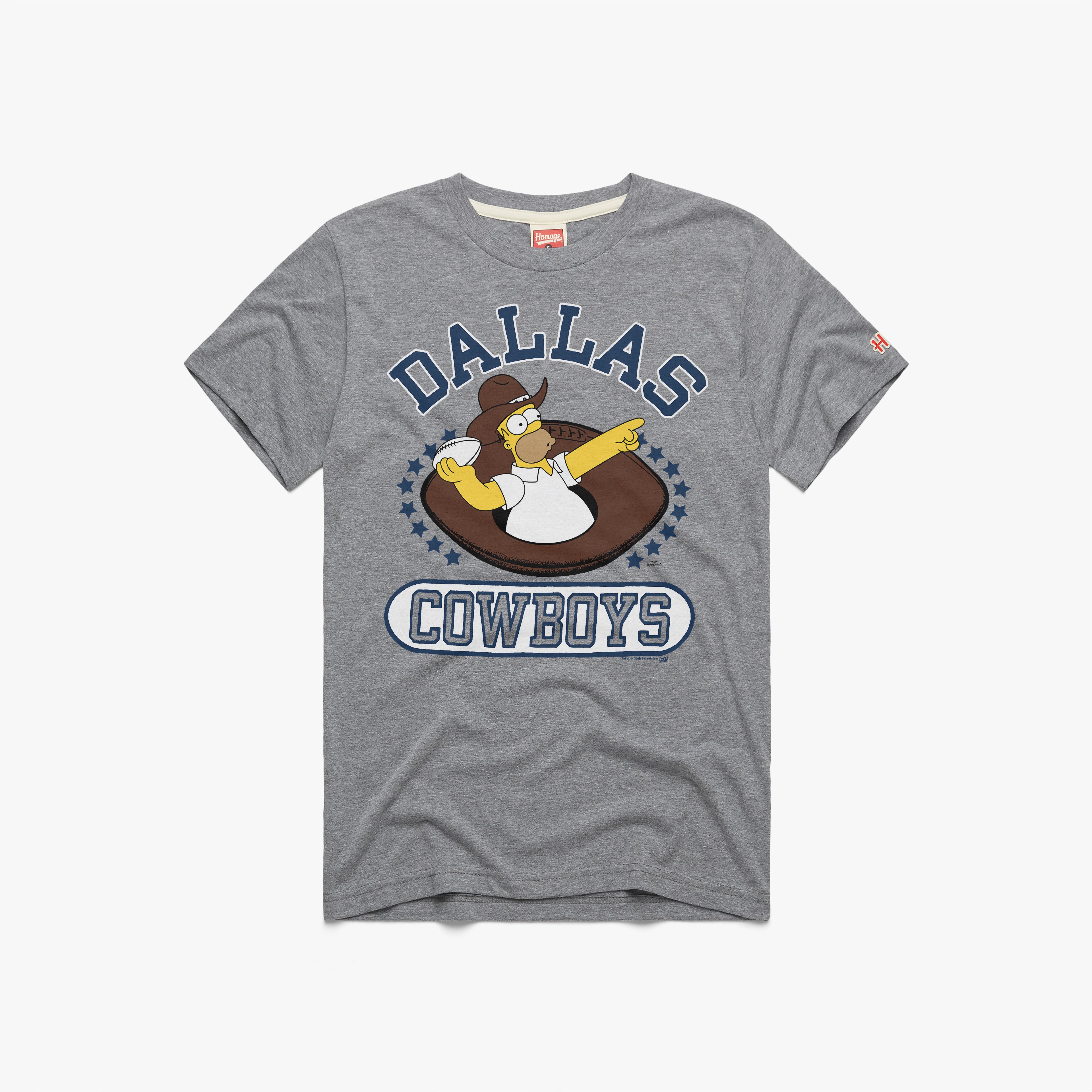 The Simpsons Homer x Dallas Cowboys 01012295201 Grey Flat 1.jpg The Simpsons Homer x Dallas Cowboys