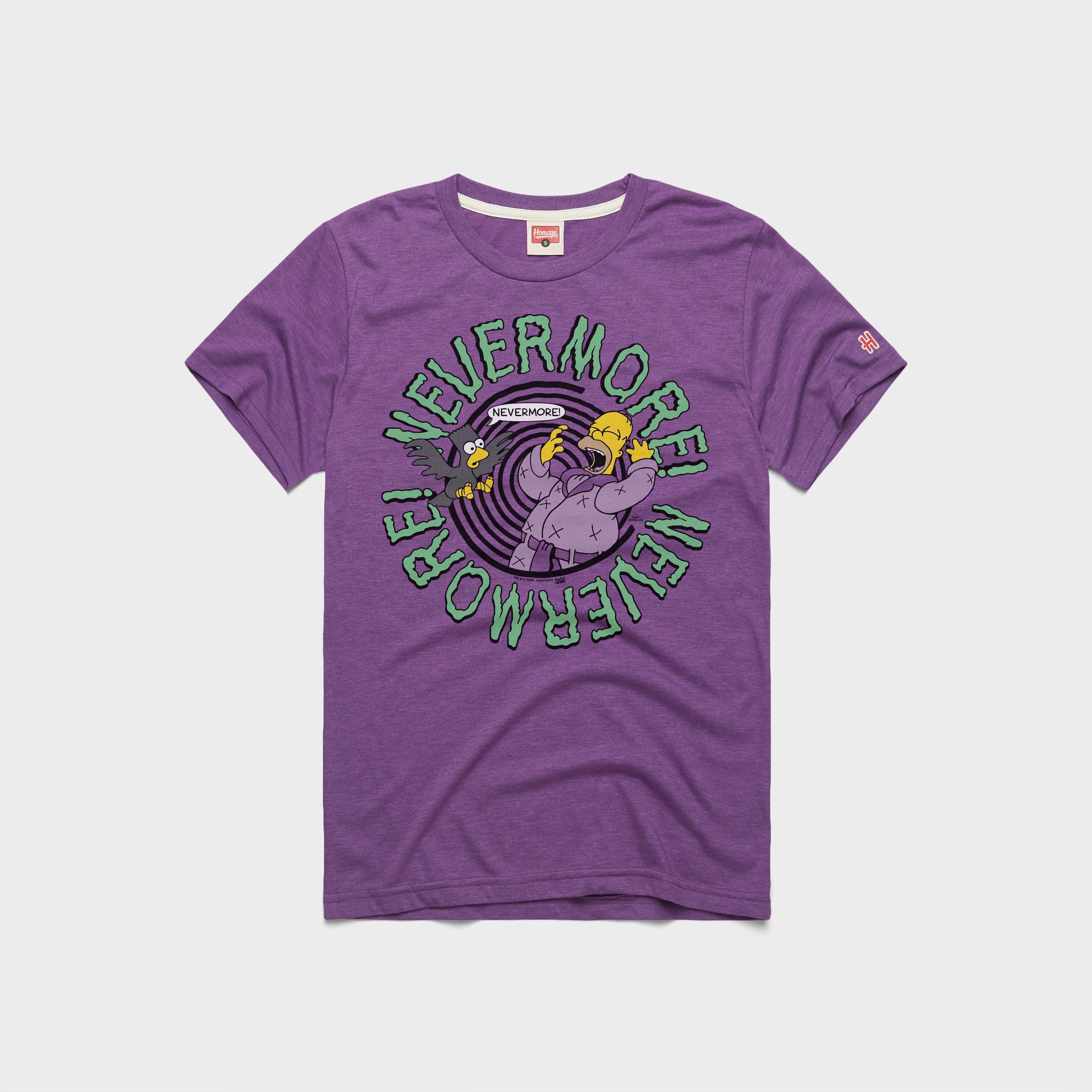 The Simpsons Nevermore 01012721727 Royal Purple Flat 1.jpg The Simpsons Nevermore!