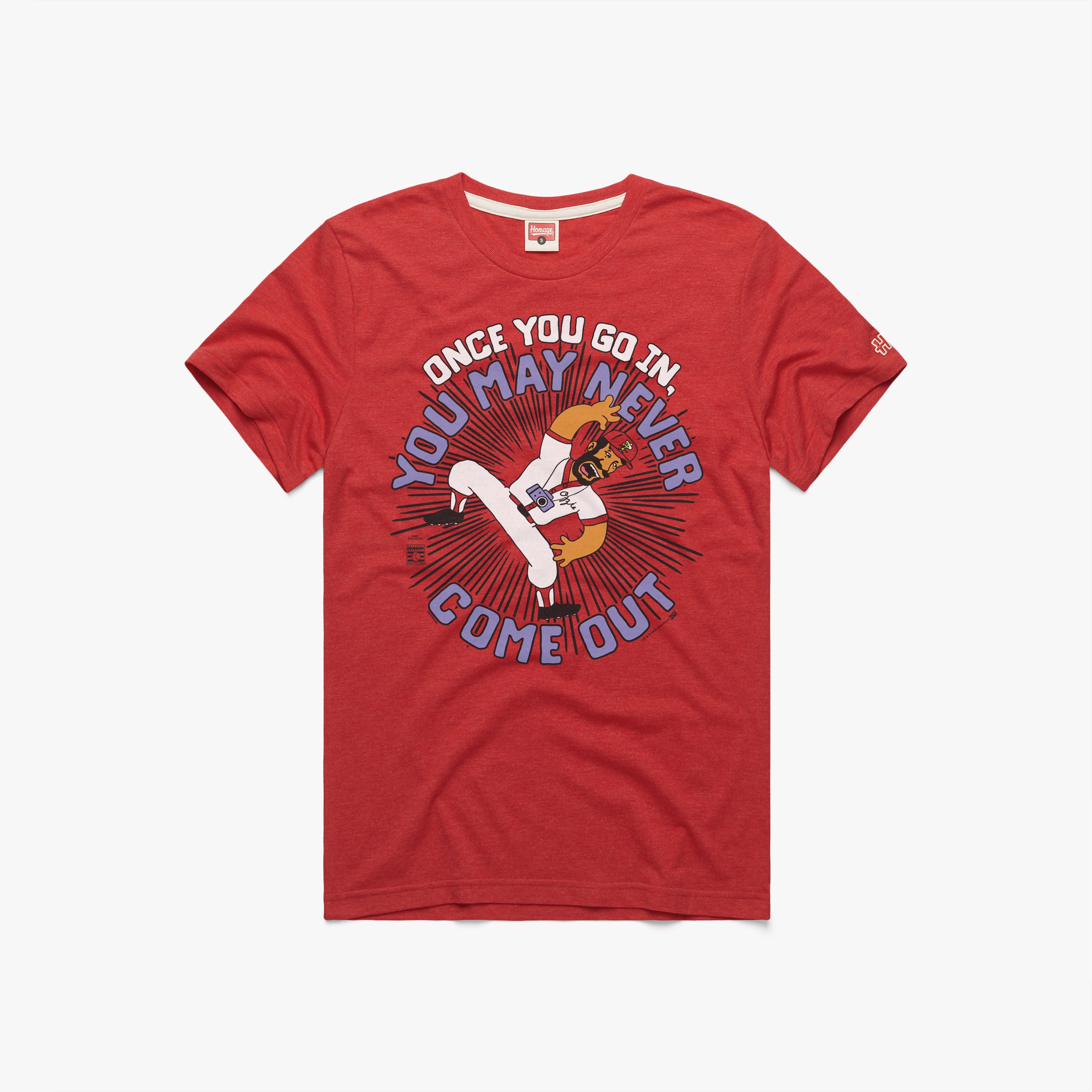 The Simpsons Ozzie Smith You May Never Come Out 01012619217 Red Flat.jpg The Simpsons Ozzie Smith You May Never Come Out