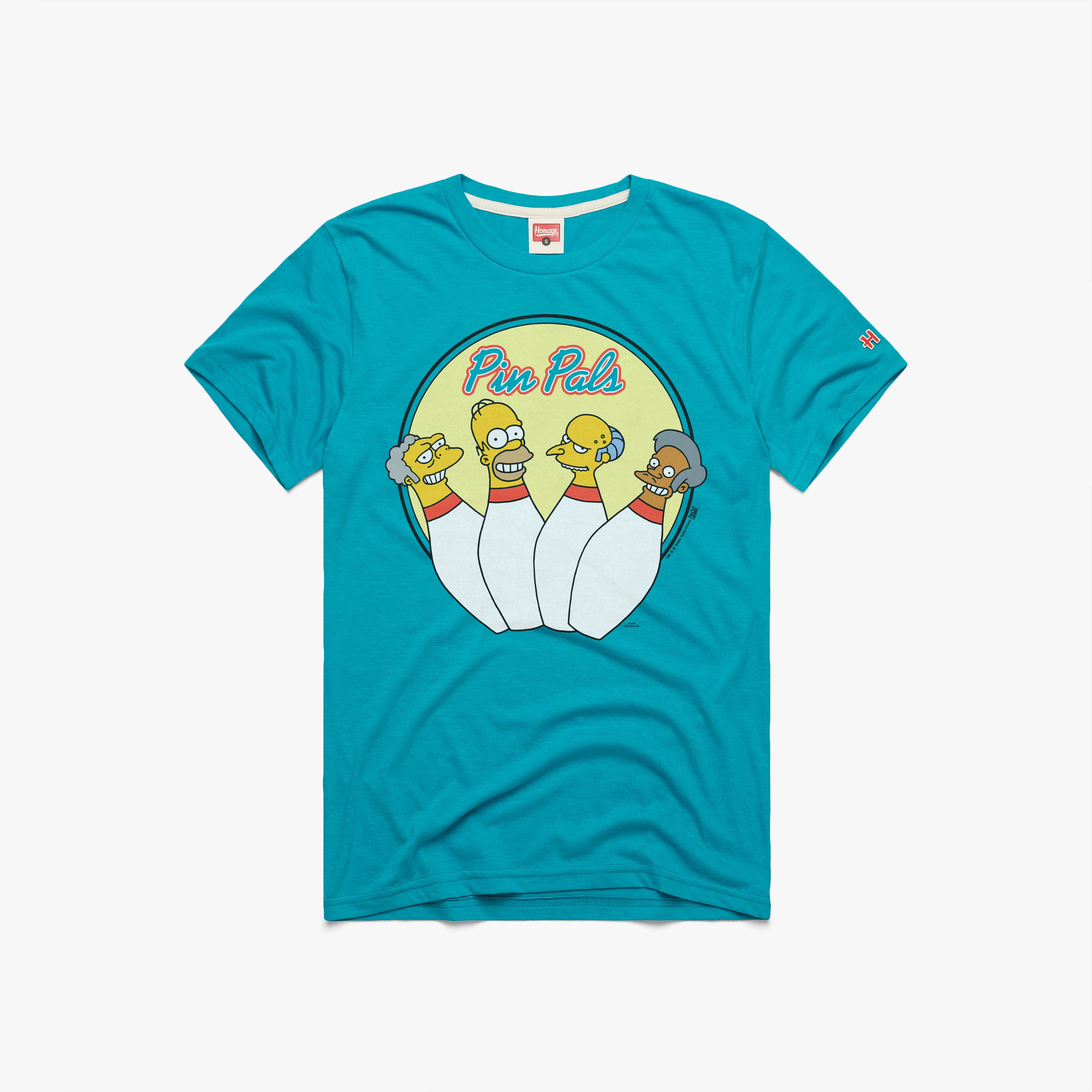 The Simpsons Pin Pals 01012498226 Teal Flat 1.jpg The Simpsons Pin Pals