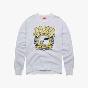 Utah Jazz Crest Crewneck