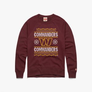 Washington Commanders Holiday Crewneck