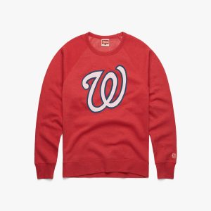 Washington Nationals Cap Logo '24 Crewneck