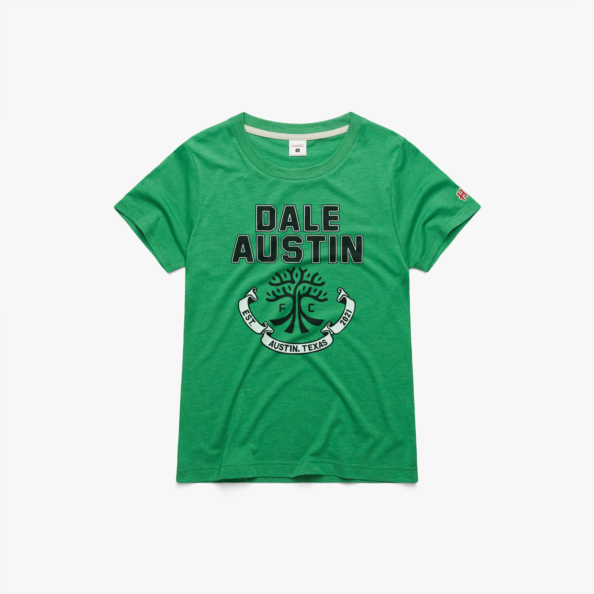 Women s Austin FC Dale Austin 02012043613 Green Flat.jpg Women's Austin FC Dale Austin