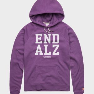 Women's End ALZ Hoodie::Royal Purple