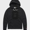 Women's Fight The Team Blackout Hoodie::Charcoal