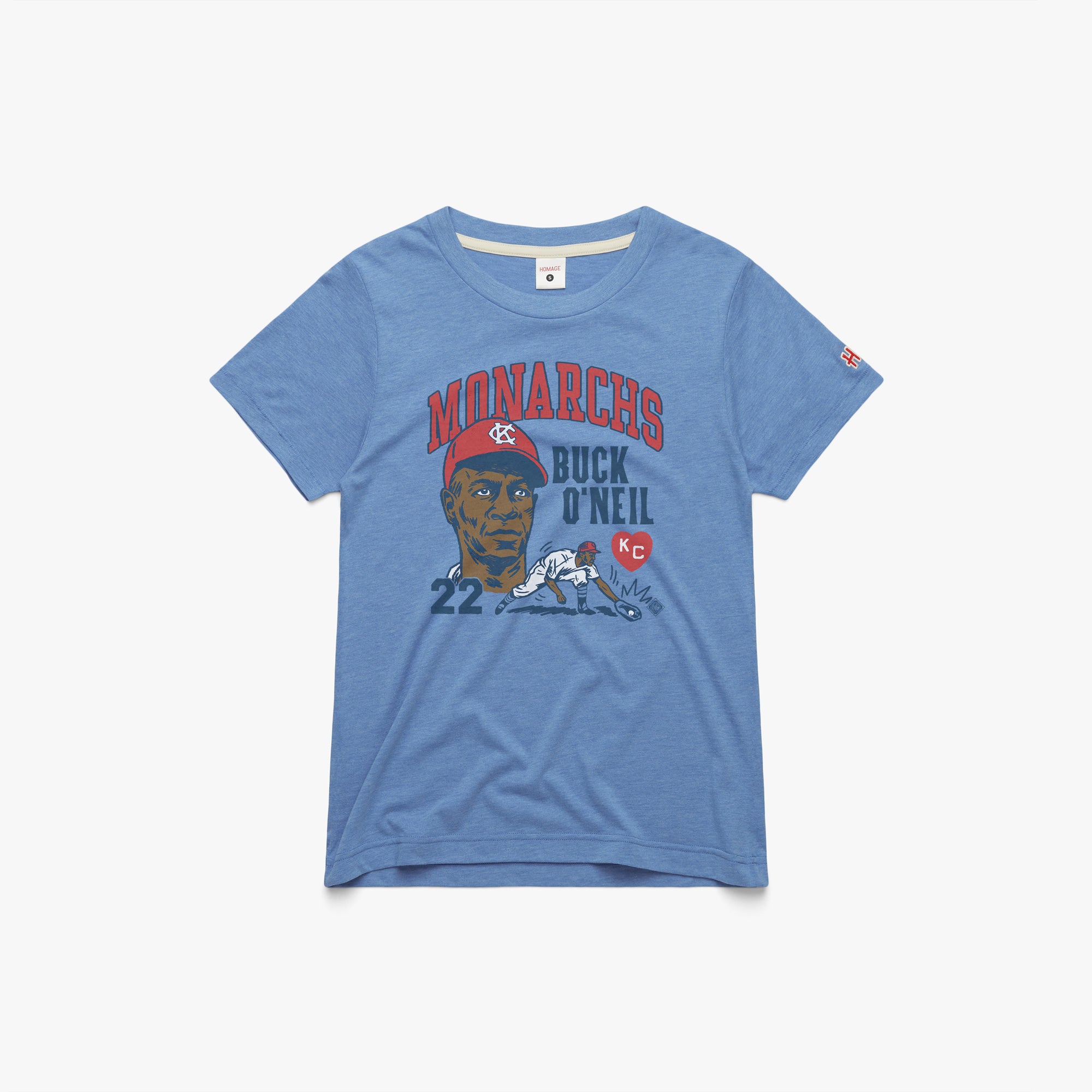 Women s KC Monarchs Buck O Neil 02011935302 Light Blue Flat.jpg Women's KC Monarchs Buck O'Neil