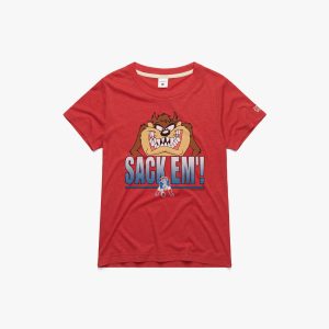 Women's Looney Tunes Taz Sack Em' x New England Patriots