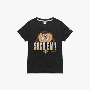Women's Looney Tunes Taz Sack Em' x New Orleans Saints