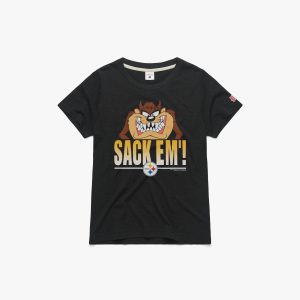 Women's Looney Tunes Taz Sack Em' x Pittsburgh Steelers