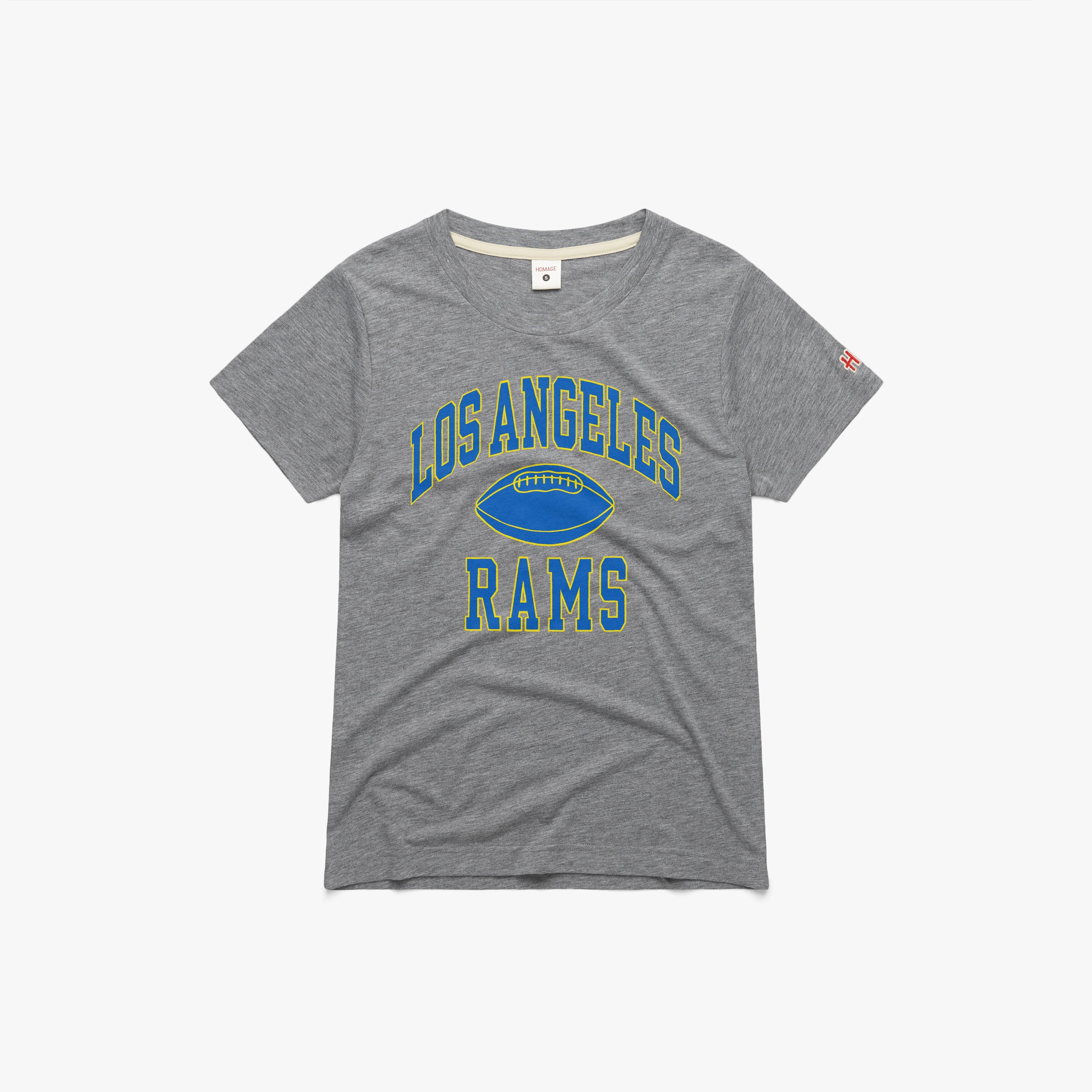 Women s Los Angeles Rams Gridiron 02012587401 Grey Flat.jpg Women's Los Angeles Rams Gridiron