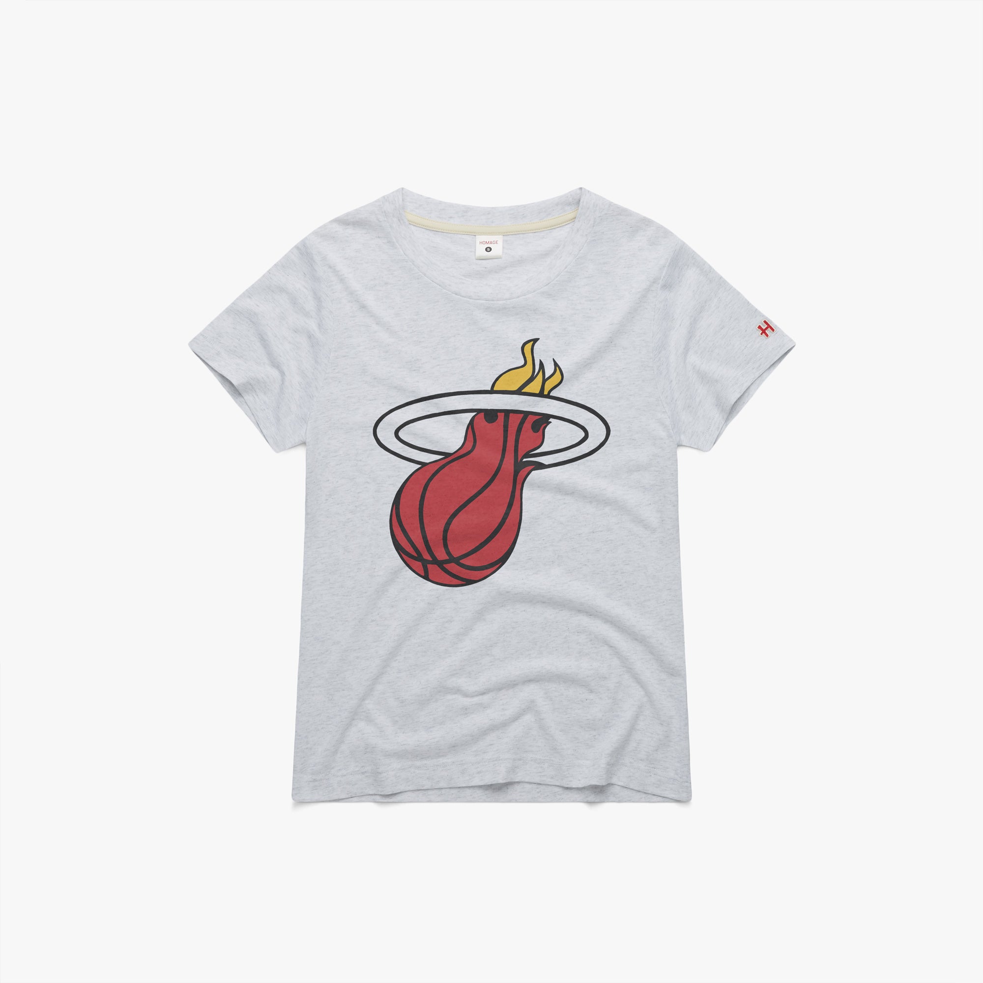 Women s Miami Heat Logo 02011757437 Ash Flat.jpg Women's Miami Heat Logo
