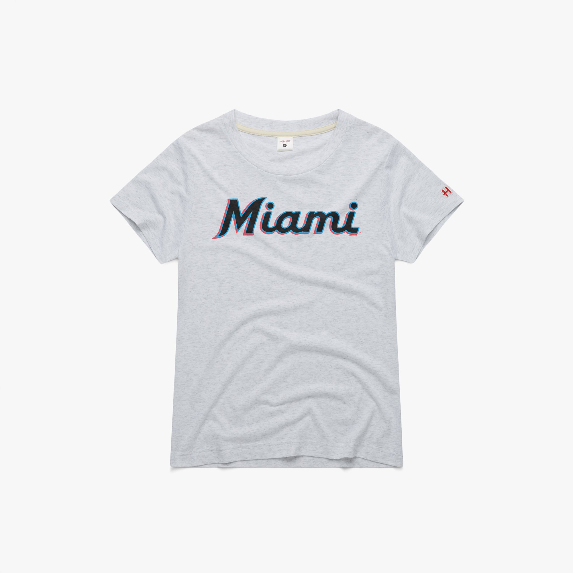 Women s Miami Marlins Jersey Logo 02011882937 Ash Flat.jpg Women's Miami Marlins Jersey Logo '19