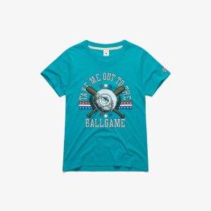 Women's Miami Marlins Take Me Out To The Ballgame