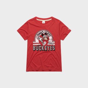 Women's Mickey Mouse x Ohio State::Red