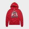 Women's Mickey Mouse x Ohio State Hoodie::Red