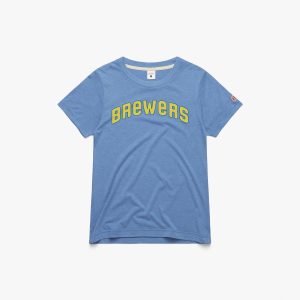 Women's Milwaukee Brewers Jersey Logo '70