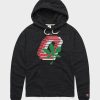 Women's Ohio State Buckeye Leaf Hoodie::Charcoal