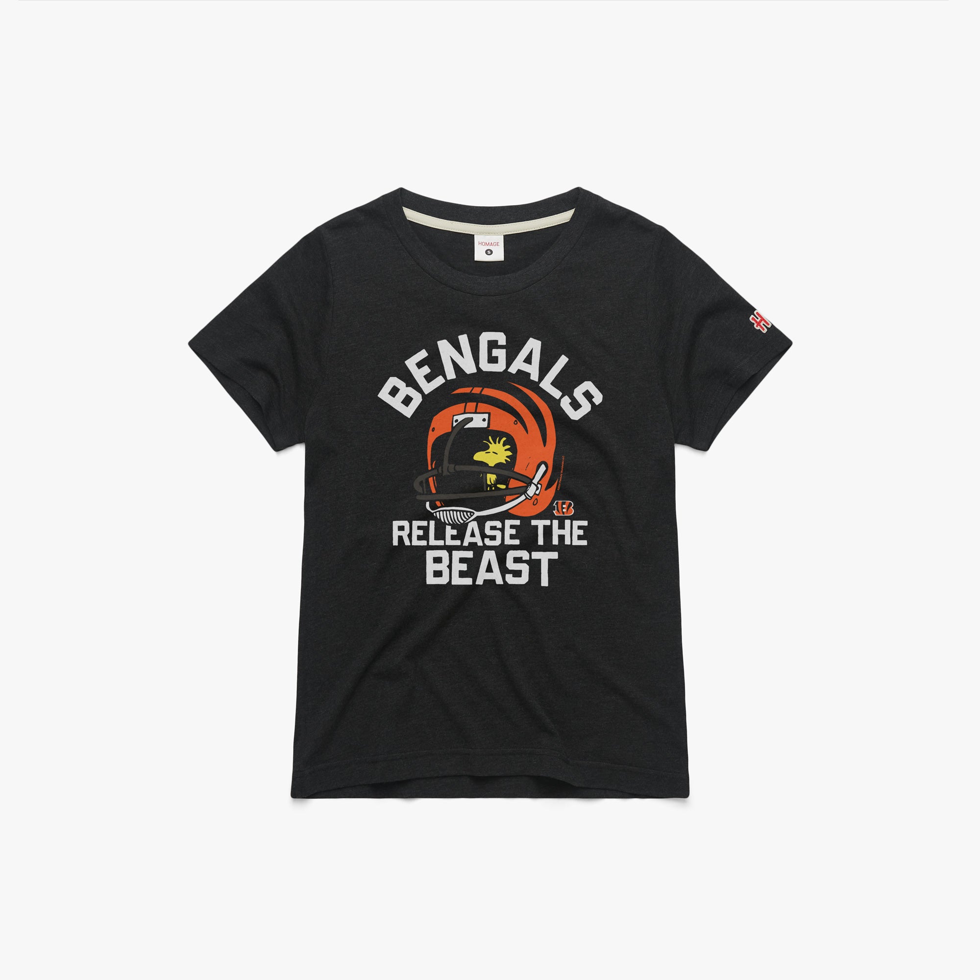 Women s Peanuts x Cincinnati Bengals Release The Beast 02012201830 Charcoal Flat.jpg Women's Peanuts x Cincinnati Bengals Release The Beast