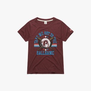 Women's Philadelphia Phillies Take Me Out To The Ballgame