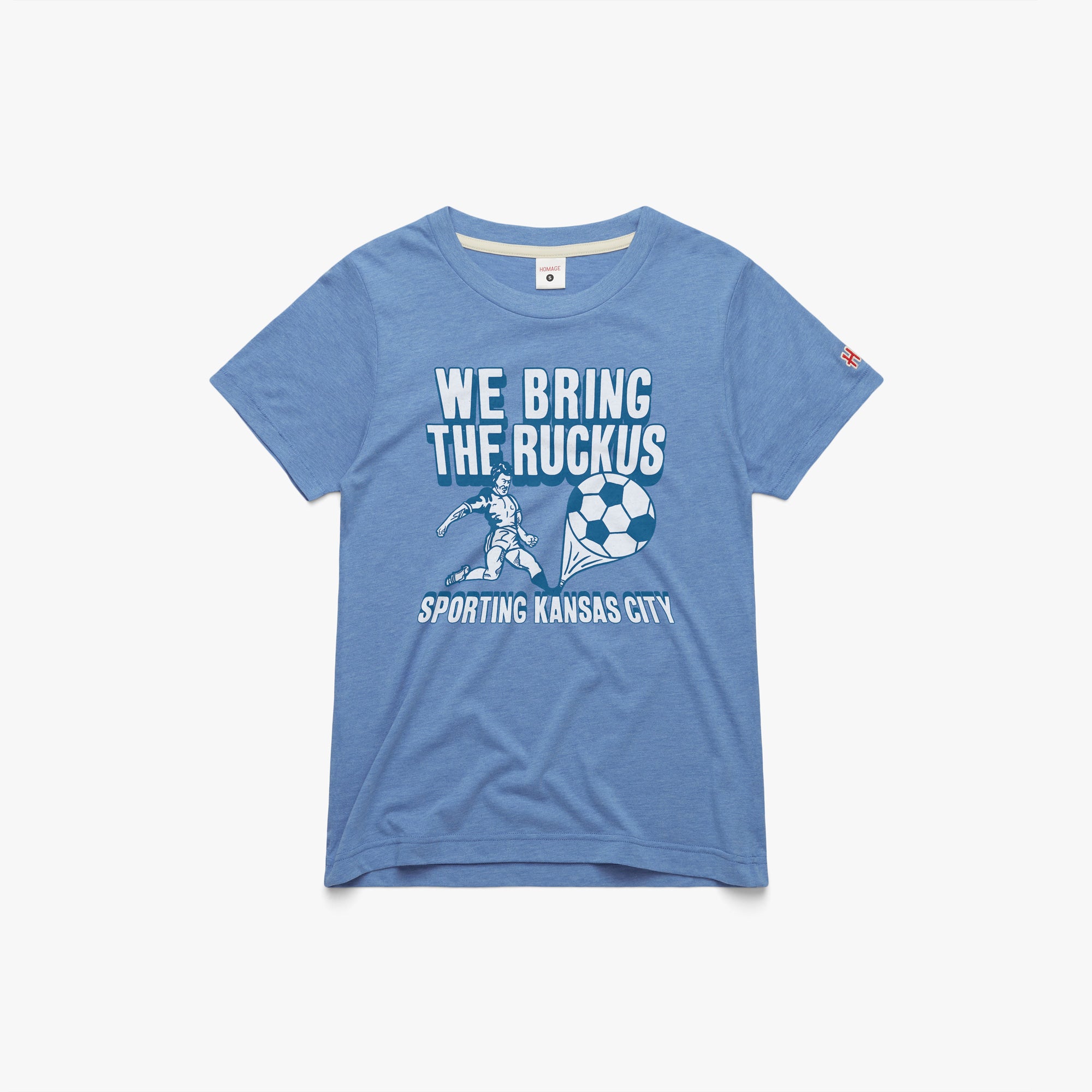 Women s Sporting Kansas City We Bring The Ruckus 02012043402 Light Blue Flat.jpg Women's Sporting Kansas City We Bring The Ruckus