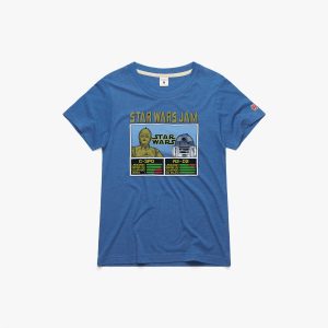 Women's Star Wars Jam C-3PO And R2-D2