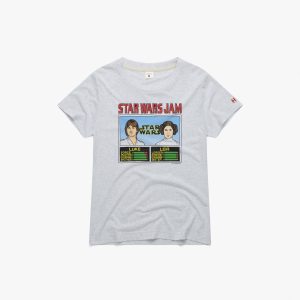 Women's Star Wars Jam Luke And Leia