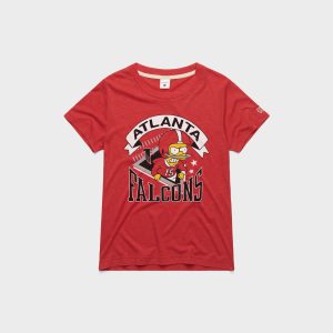 Women's The Simpsons Bart x Atlanta Falcons