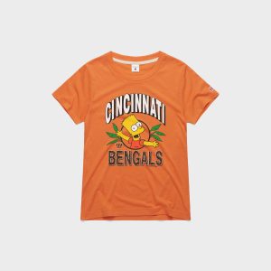 Women's The Simpsons Bart x Cincinnati Bengals Jungle