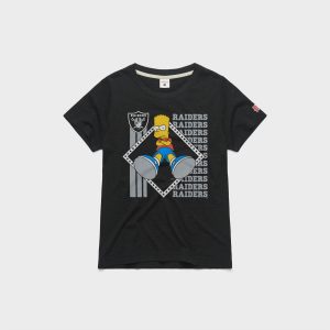 Women's The Simpsons Bart x Las Vegas Raiders