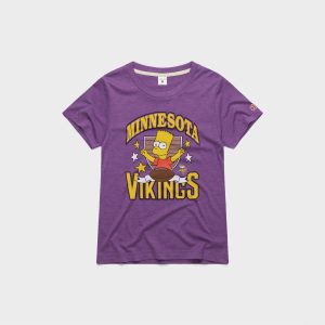 Women's The Simpsons Bart x Minnesota Vikings