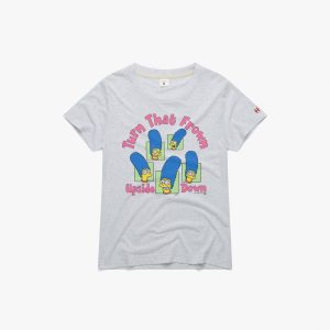 Women's The Simpsons Marge Turn That Frown Upside Down