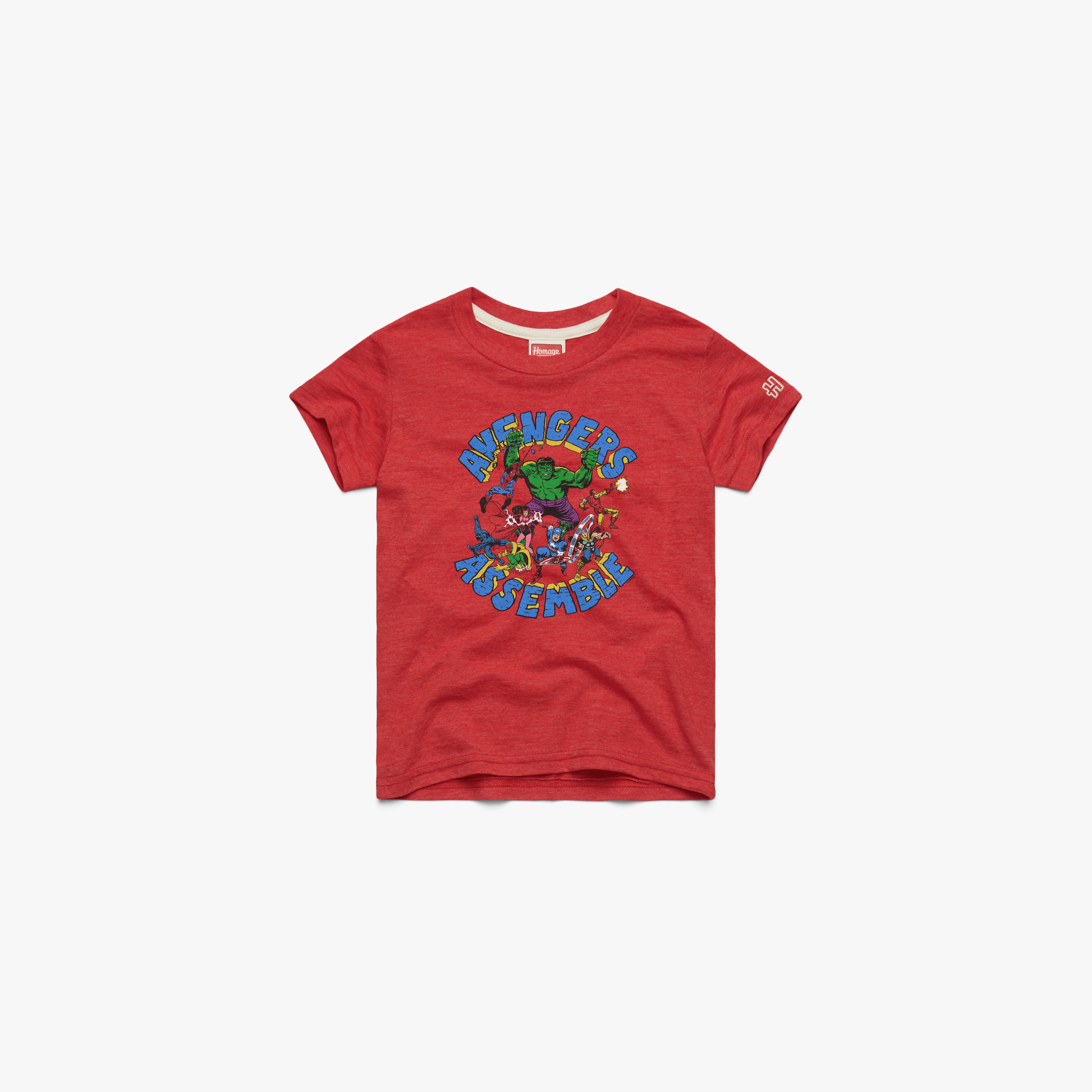 Youth Avengers Assemble 03012475117 Red Flat.jpg Youth Avengers Assemble