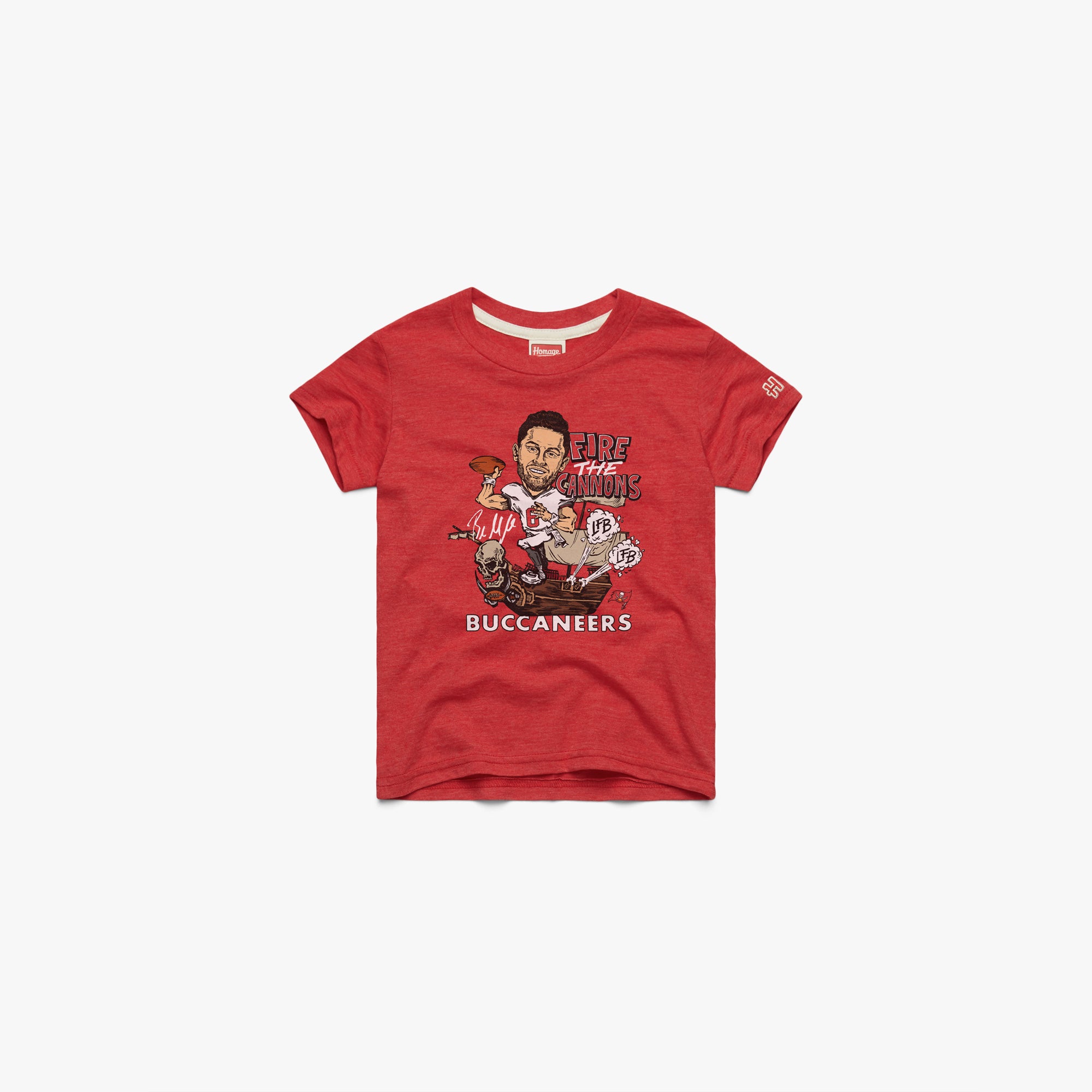 Youth Buccaneers Baker Mayfield Signature 03012065217 Red Flat.jpg Youth Buccaneers Baker Mayfield Signature