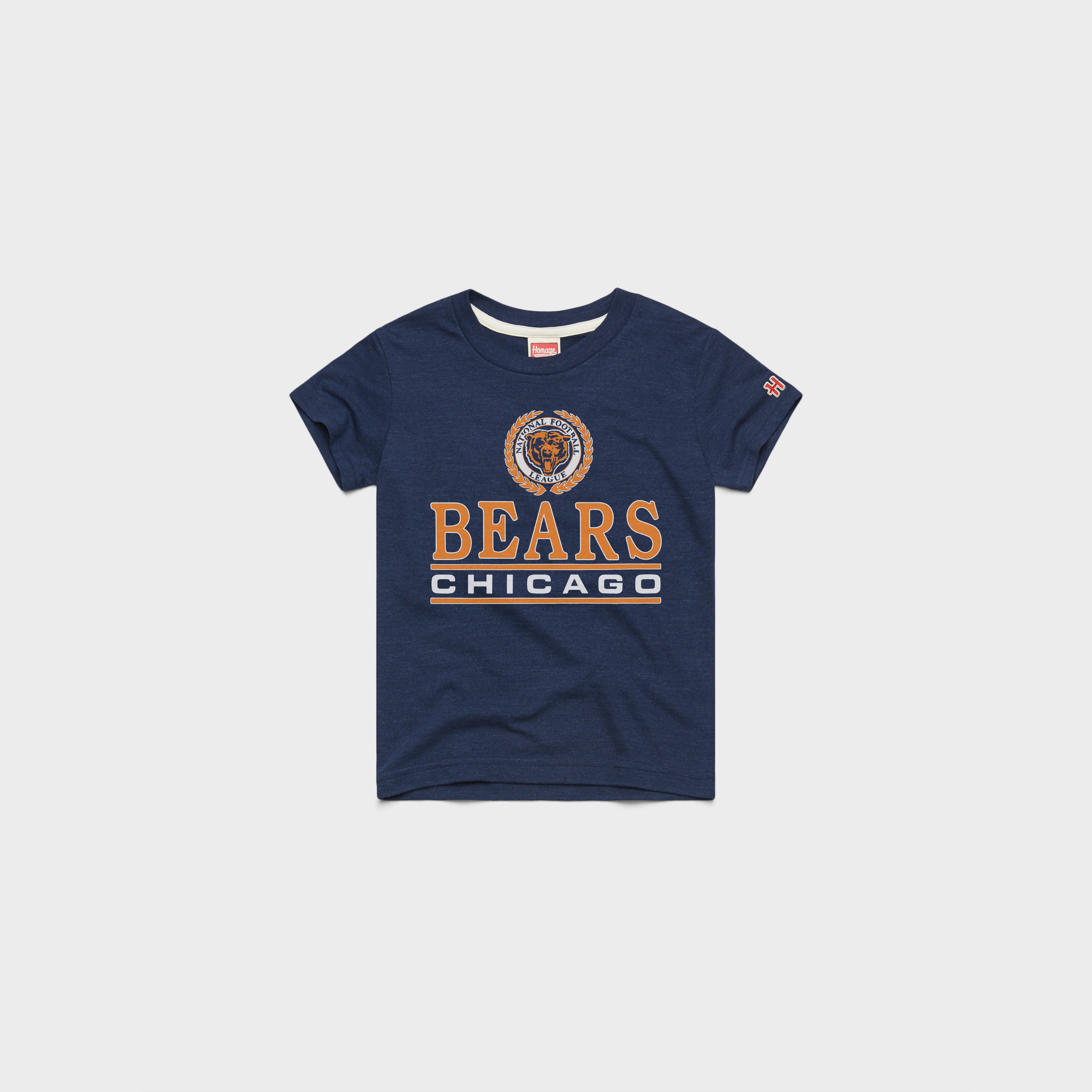 Youth Chicago Bears Crest 03012684935 Navy Flat.jpg Youth Chicago Bears Crest