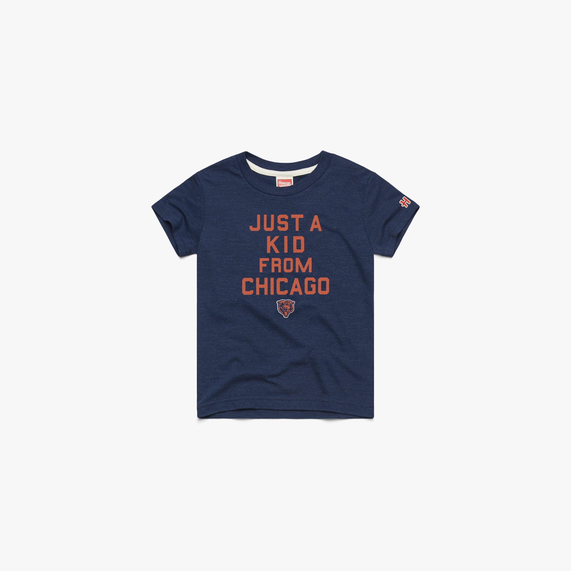 Youth Chicago Bears Just A Kid From Chicago 03011987735 Navy Flat.jpg Youth Chicago Bears Just A Kid From Chicago