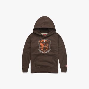 Youth Cleveland Browns Dog Logo Hoodie