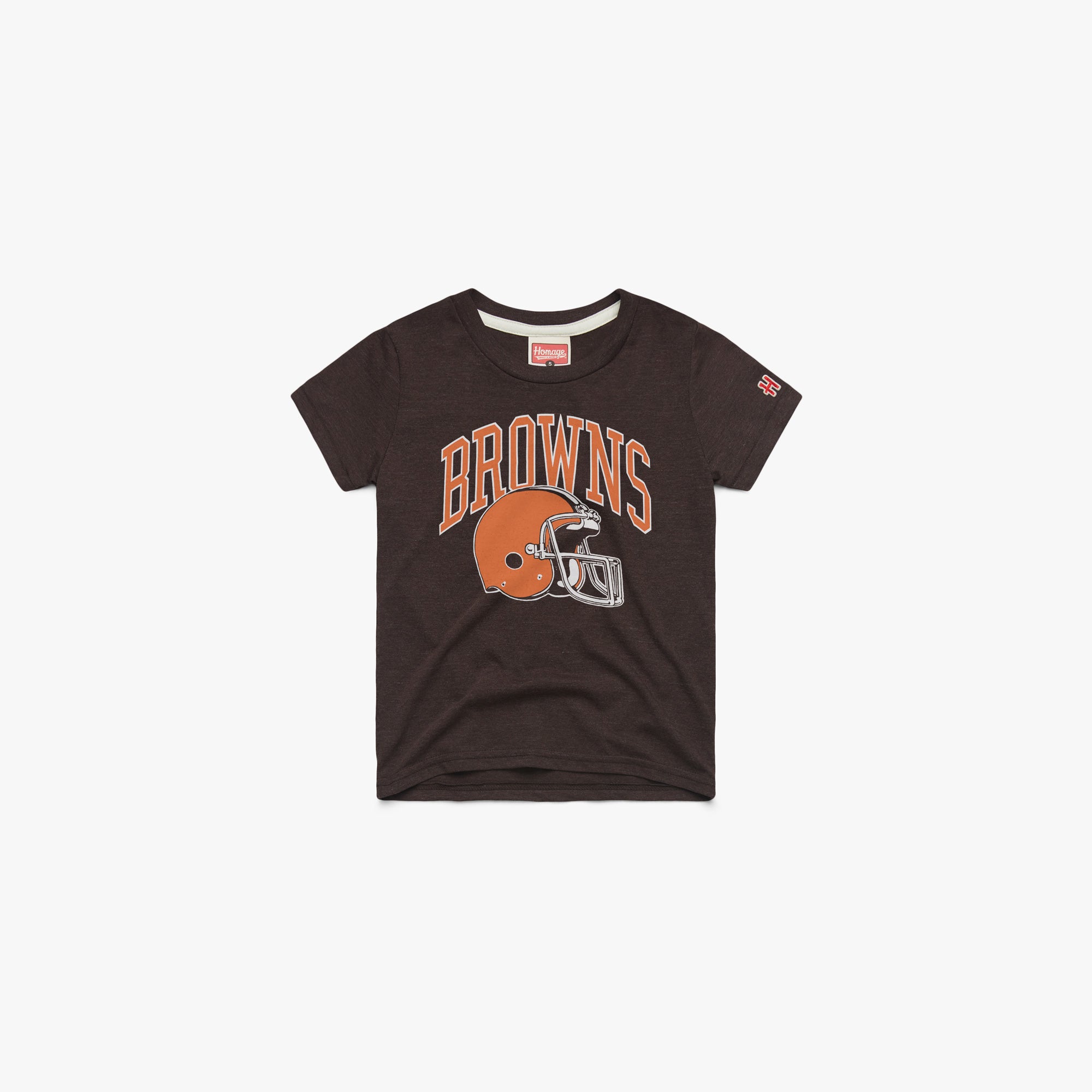 Youth Cleveland Browns Helmet Retro 03011839036 Brown Flat.jpg Youth Cleveland Browns Helmet Retro