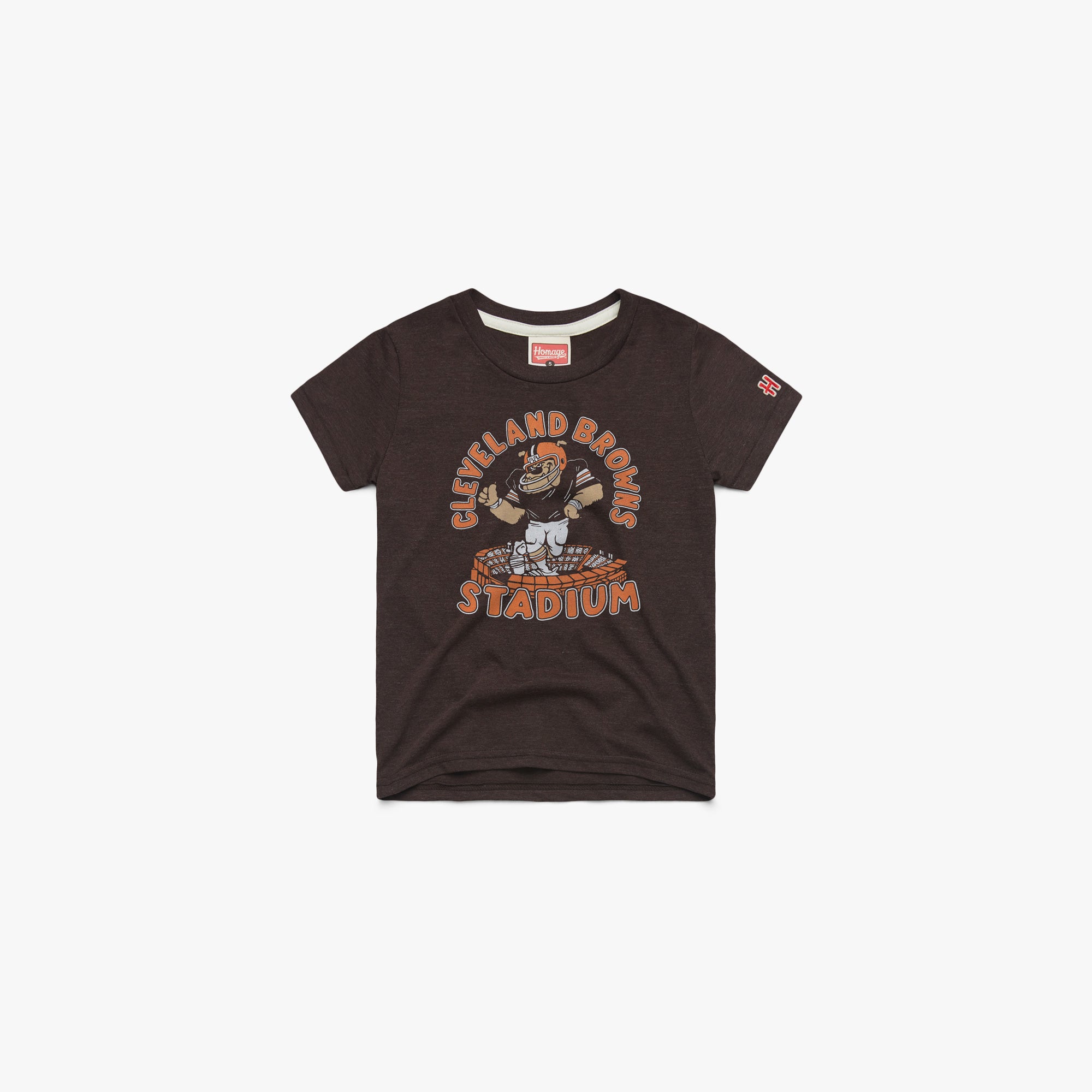Youth Cleveland Browns Stadium 03011661136 brown flat.jpg Youth Cleveland Browns Stadium