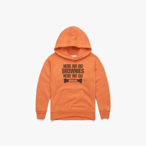 Youth Here We Go Brownies Here We Go Hoodie
