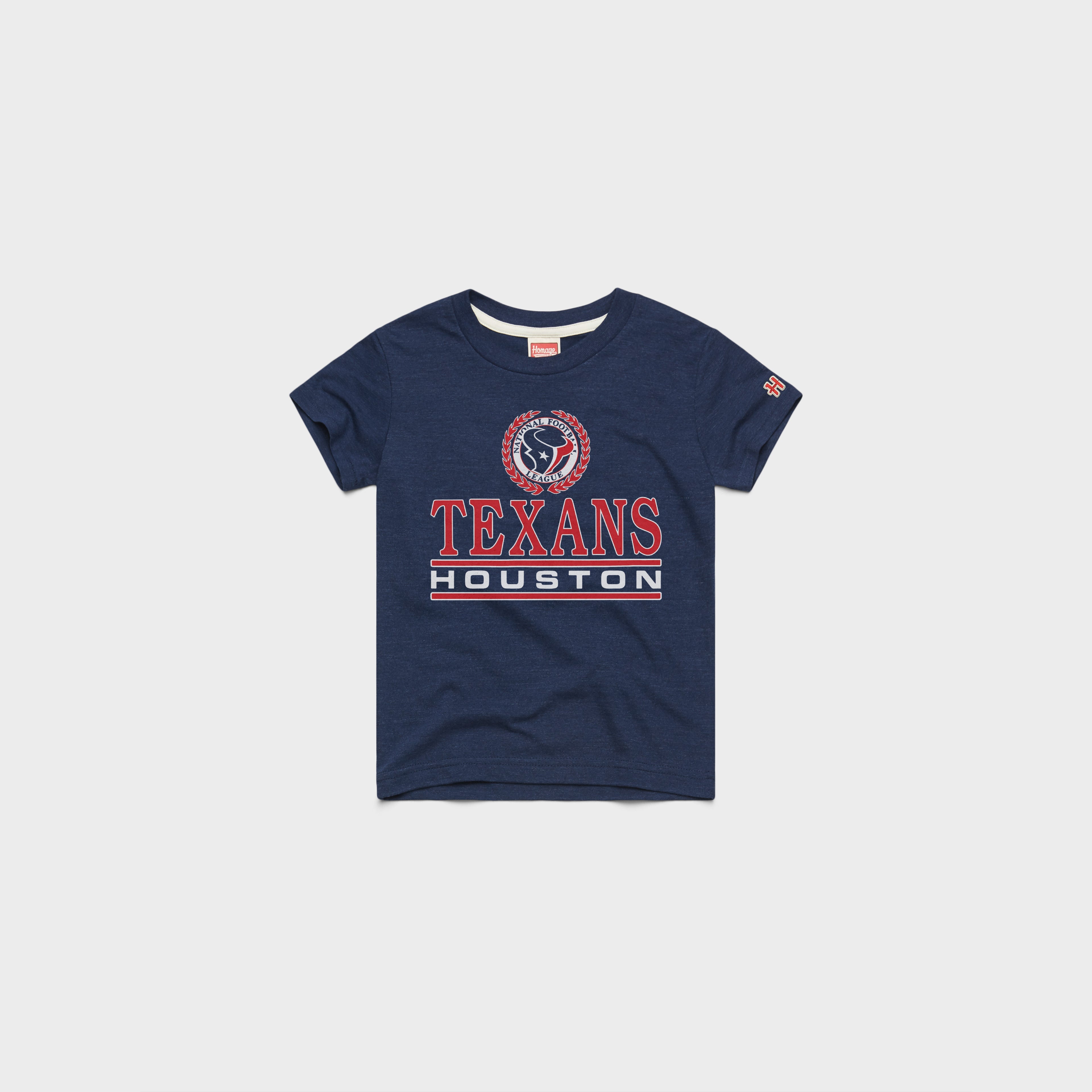 Youth Houston Texans Crest 03012687035 Navy Flat.jpg Youth Houston Texans Crest