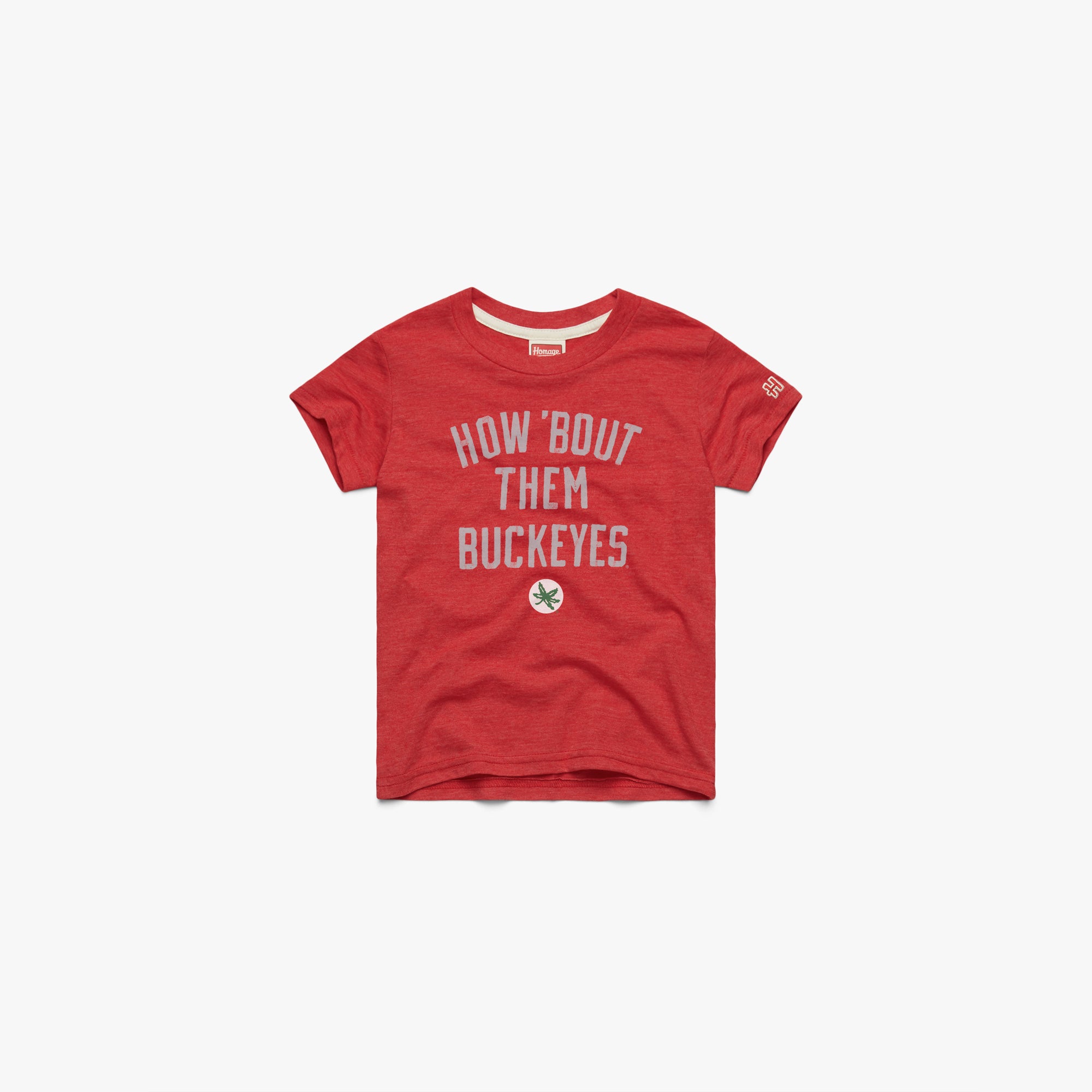Youth How Bout Them Buckeyes 03012095117 Red Flat.jpg Youth How Bout Them Buckeyes