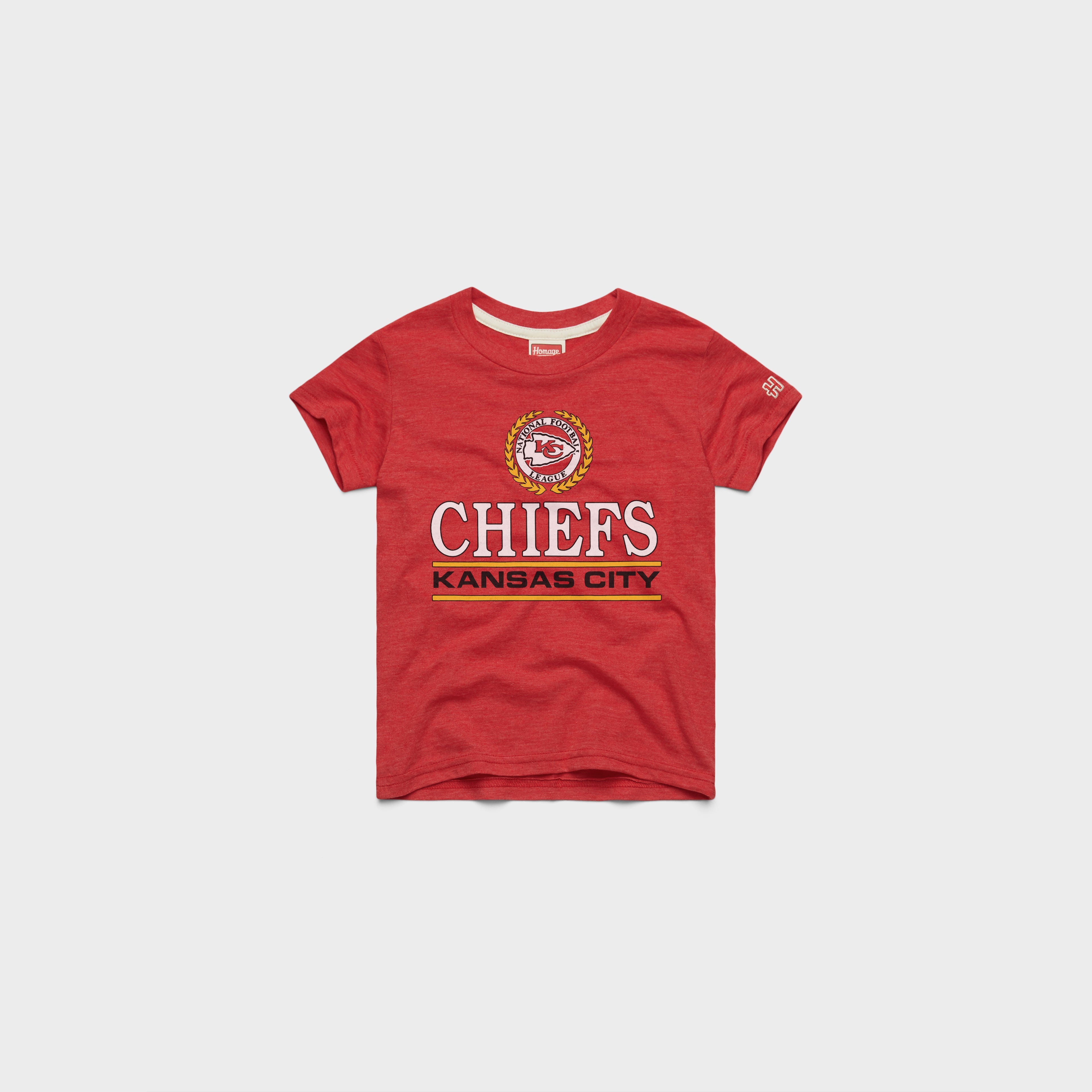 Youth Kansas City Chiefs Crest 03012685117 Red Flat.jpg Youth Kansas City Chiefs Crest