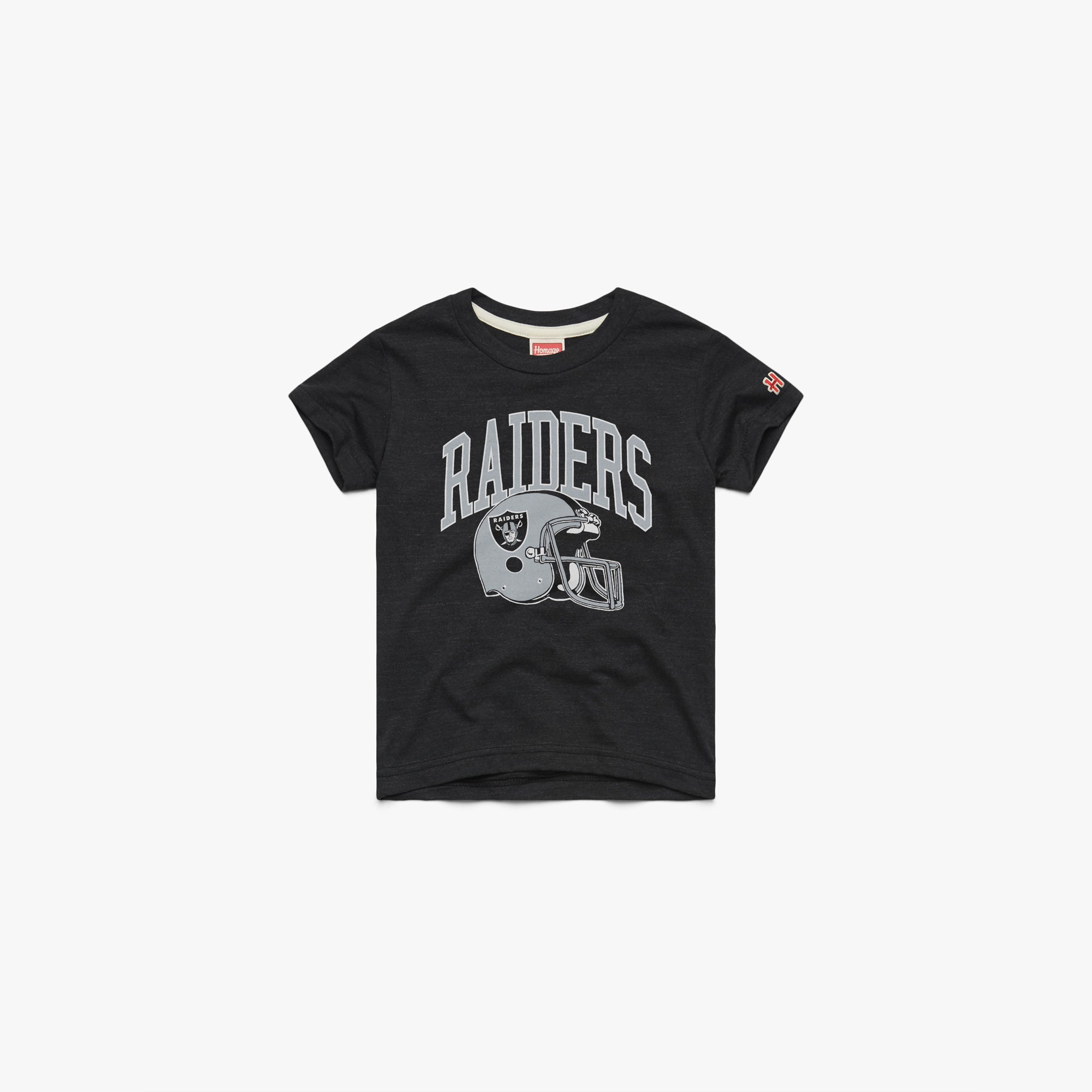 Youth Las Vegas Raiders Helmet 03011839430 Charcoal Flat.jpg Youth Las Vegas Raiders Helmet