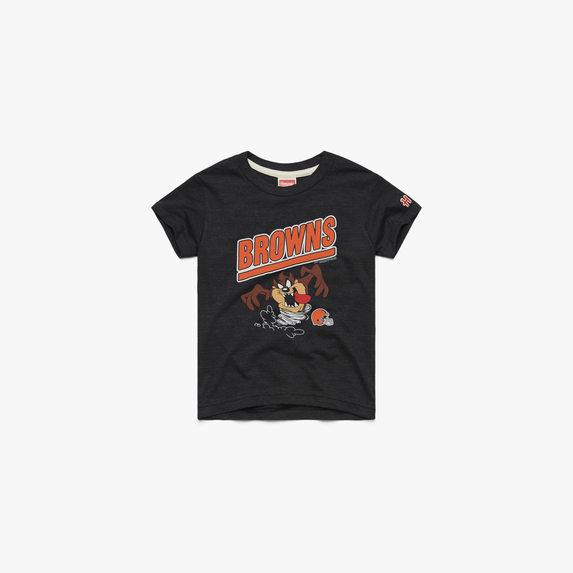 Youth Looney Tunes Taz x Cleveland Browns 03012160530 Charcoal Flat.jpg Youth Looney Tunes Taz x Cleveland Browns