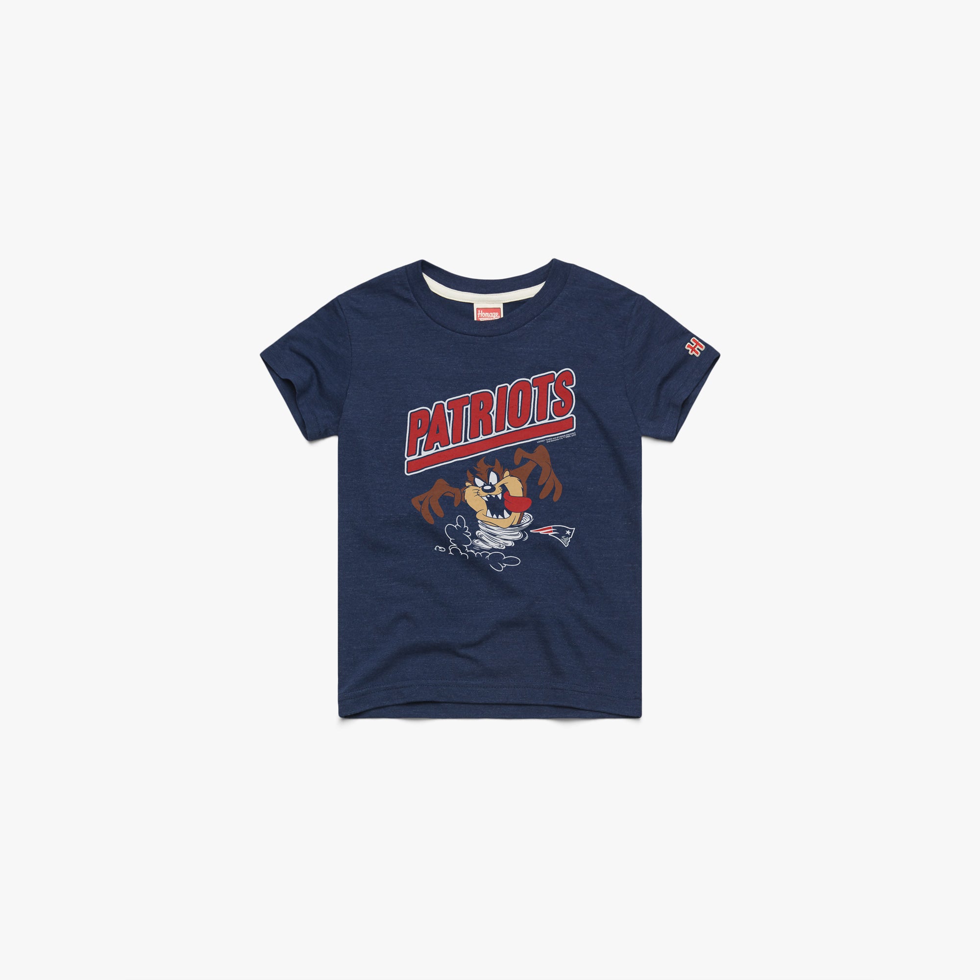 Youth Looney Tunes Taz x New England Patriots 03012159035 Navy Flat.jpg Youth Looney Tunes Taz x New England Patriots