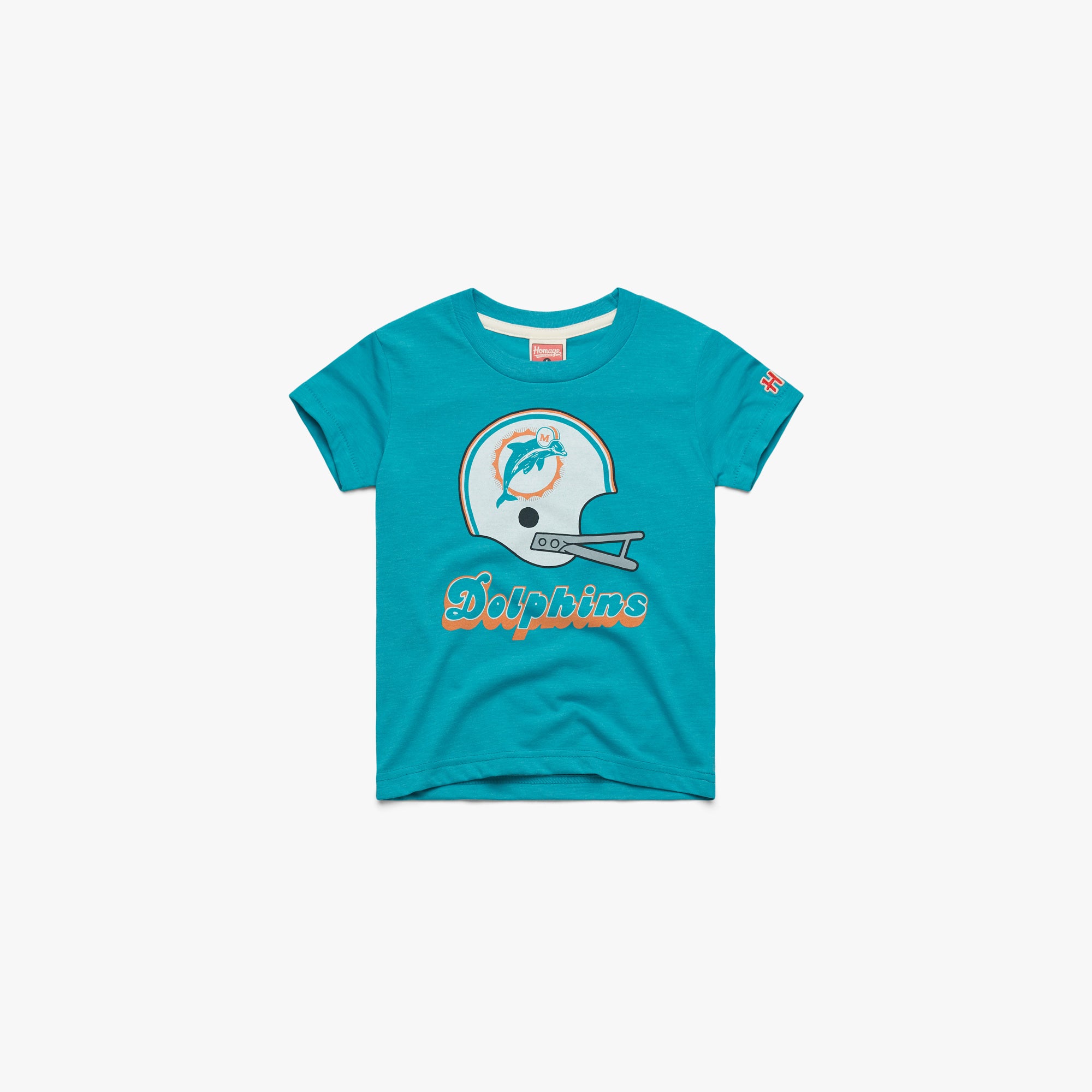 Youth Miami Dolphins Big Helmet 03011638526 teal flat.jpg Youth Miami Dolphins Big Helmet