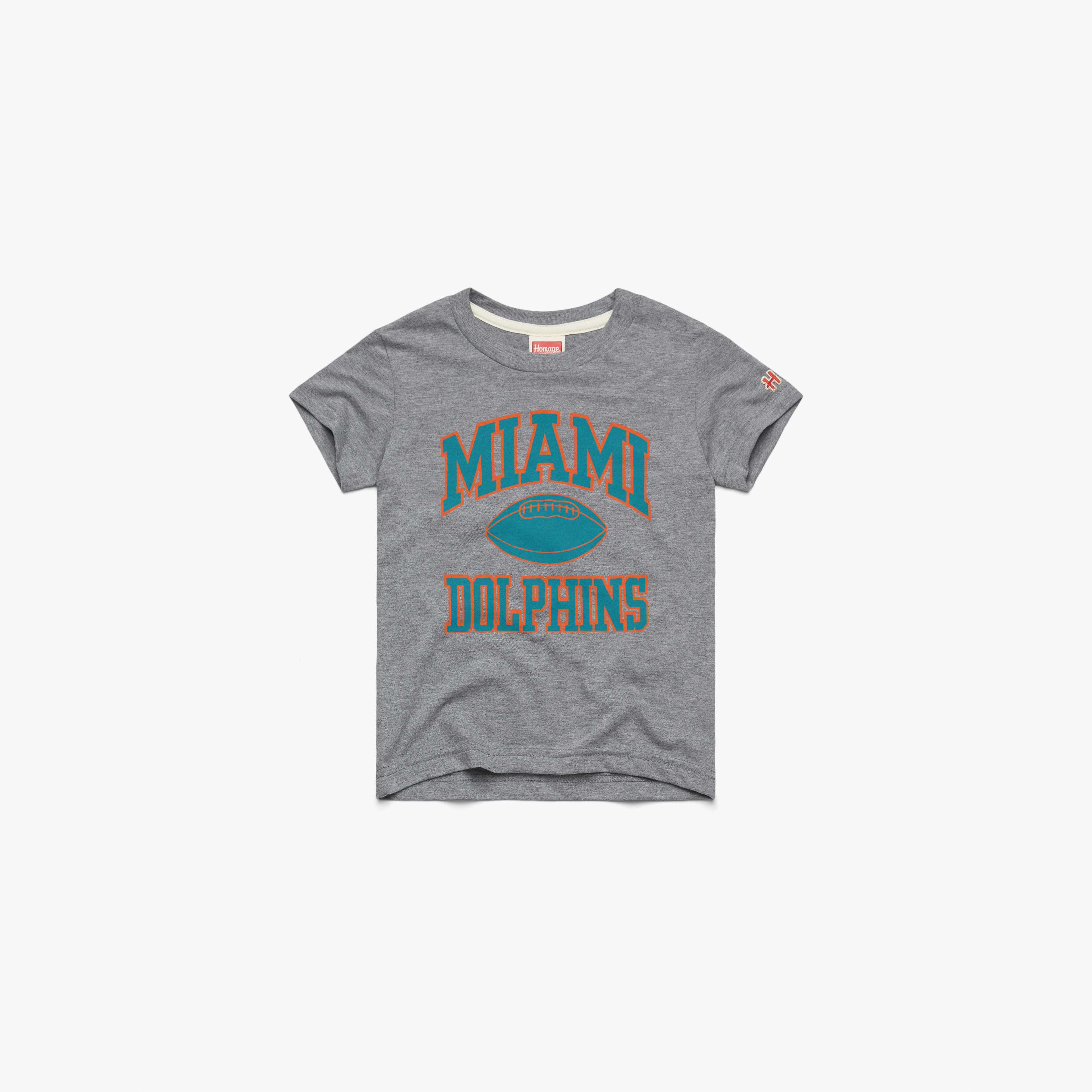 Youth Miami Dolphins Gridiron 03012599101 Grey Flat.jpg Youth Miami Dolphins Gridiron