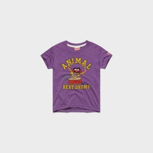 Youth Muppets Animal Beat Drums T-Shirt