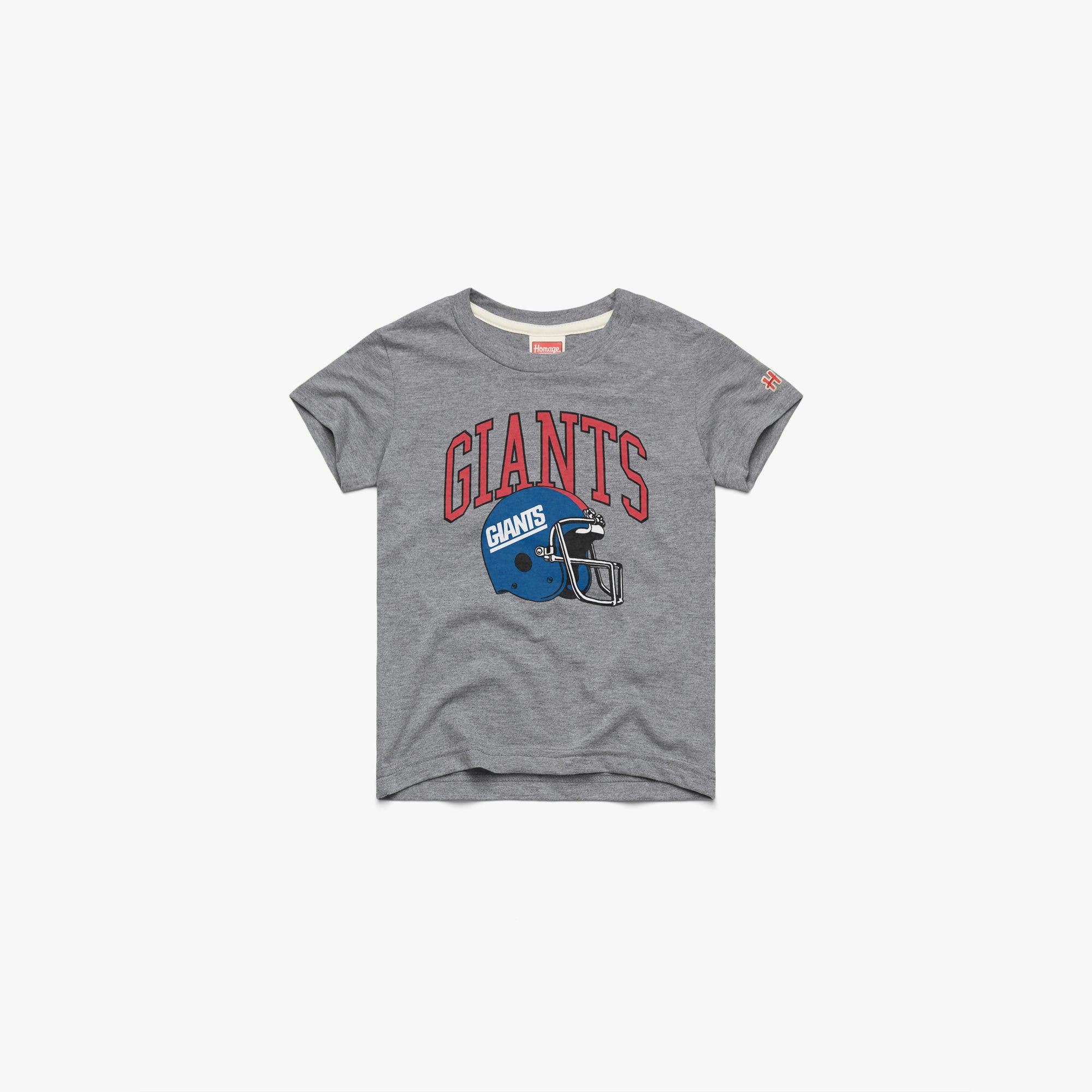 Youth New York Giants Helmet Retro 03011840001 Grey Flat.jpg Youth New York Giants Helmet Retro